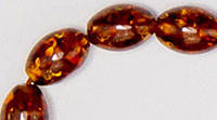 Solid pressed amber KRE3 | Kombologadiko